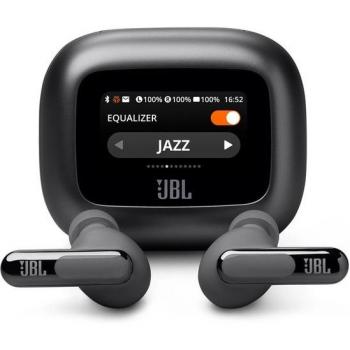 Écouteurs sans fil Bluetooth JBL Live Beam 3 avec réduction de bruit Noir