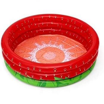 Bestway Piscina Inflable Redonda Sweet Strawberry 160x38 Cm