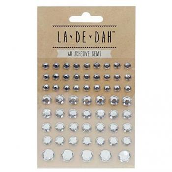 La De Dah Transparent Glue-on Gems