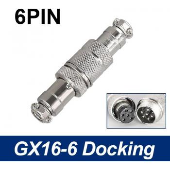 Gx16 2-10 Pin Aviation Connector Plug