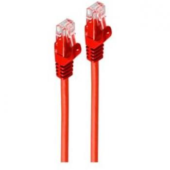 Shiverpeaks BASIC‑S Patchkabel 3 m, rot, KAT 6A U/UTP mit CAT 7 Rohkabel