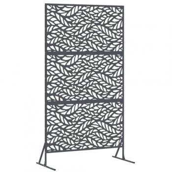 Panneau de confidentialité anthracite, 100×50×180 cm, acier – Vidaxl