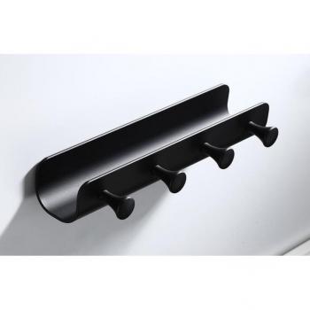 Multi-Row Black Coat Hanger