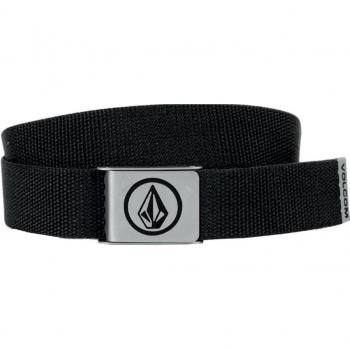 Volcom Ceinture Circle Web Taille Fabricant: One size, Couleur: Noir