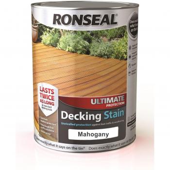 Ronseal Ultimate Decking Stain Mahogany 5L