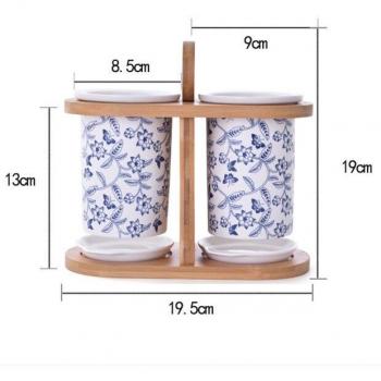 Rangement Kitché pour Baguettes en Porcelaine
