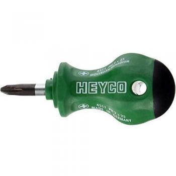 Tournevis Cruciforme 4511 Heyco (Argent / Vert / Noir)