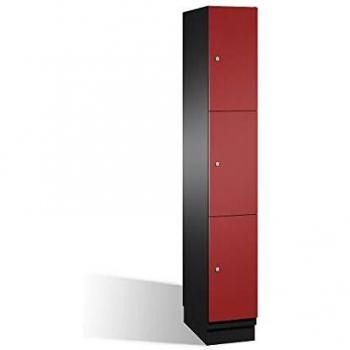 C&P 30 Wide Steel Locker with 3 Compartments