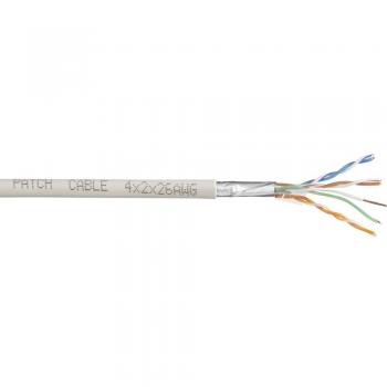 TRU Components 50 m CAT 5e SF/UTP Network Cable 4 x 2 x 0.14 mm² White