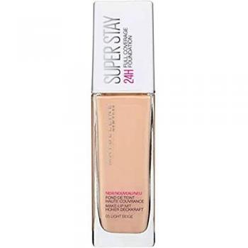 Maybelline New York Super Stay 24h Make-Up, Flüssige Foundation, Nr. 05 Light Beige, 30 ml