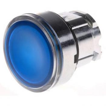 Cabezal de Botón Azul Ø22mm Schneider Electric Harmony