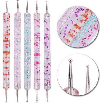 5-Piece Nail Art Dotting Tool Kit