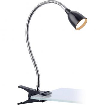 Lampe à pince Tulip noire