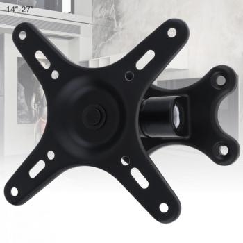 Flat Panel TV Wall Mount Bracket for 14-27 Inch TVs with Adjustable Tilt