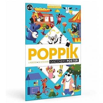 Poster autocollant Le jeu des animaux