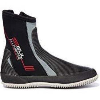 Negro y Gris GUL 5mm All Purpose – Botas Unisex para Deportes Acuáticos