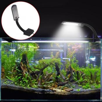 Aquarium Licht für Gras und Pflanzen mit Clip