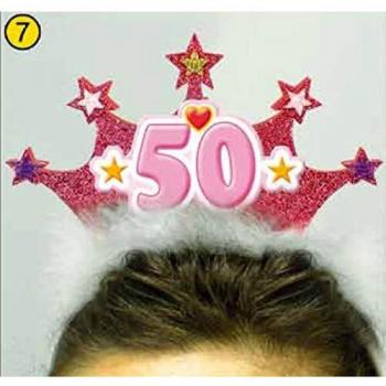 CERCHIETTO 50 ANNI GLITTERATO ART.2738