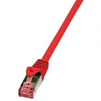 Câble LogiLink 5 m Cat6 S/FTP Rouge
