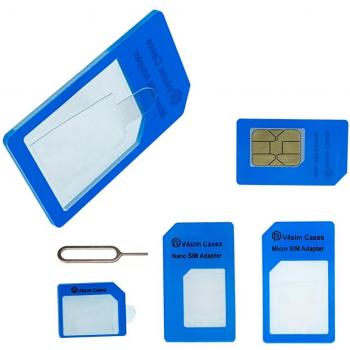 Universeller SIM Adapter mit Stift