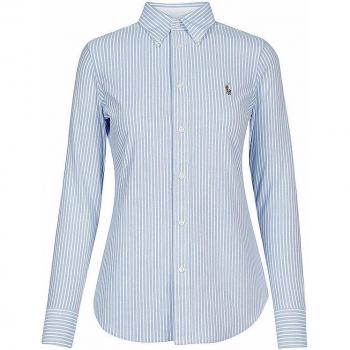 Polo Ralph Lauren Bluse Heidi Blau Damen Größe: XL 211664416002