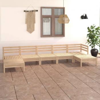 VidaXL 7 Piece Garden Lounge Set