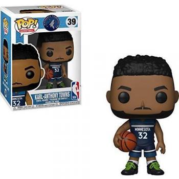 Funko Pop de Karl Anthony Towns, équipe des Timberwolves