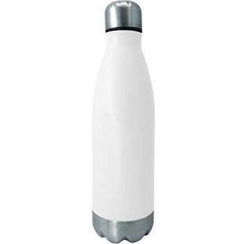 Carafe recyclable Fih 640 – 750 ml, acier inoxydable blanc