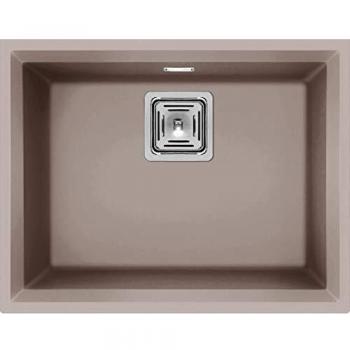 Elleci Karisma 105 Lavello Sottotop 1 Vasca Tortora
