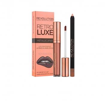 Revolution Sovereign Retro Luxe Metallic Lip Kit