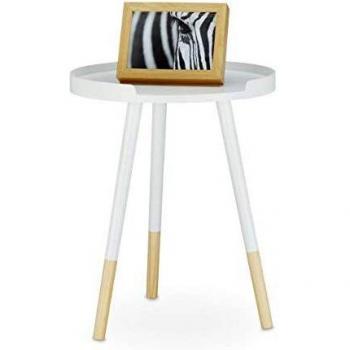 Tavolino Scandinavo Bianco 40 x 40 x 49 cm
