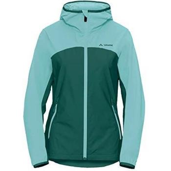 VAUDE Damen‑Jacket Moab III Softshell – Nickel Green, 40 EU