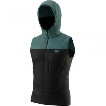 Visor 4‑Way Verde Salvia Chaleco de Montaña Dynafit