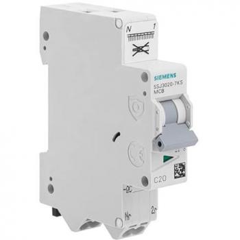 Disjoncteur P+N 20A Siemens Courbe C