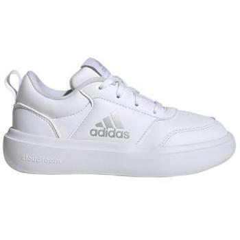 Baskets blanches Adidas Park St K pour Enfant