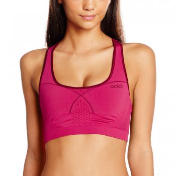 Odlo Sport-BH (nahtlos) – M BH, Sangria/Zinfandel, Größe XS