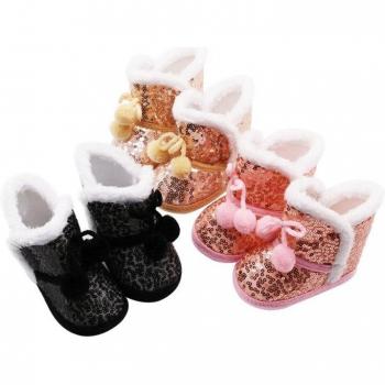 Plush Ball Cotton Shoe