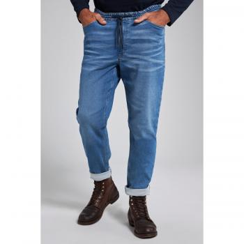JP1880 FLEXNAMIC® Plus Size Jeans for Men, Blue, 3XL, Cotton