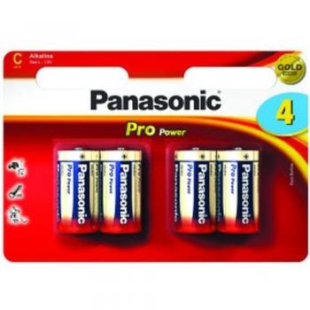 Panasonic Pack 4 Piles Alcalines Pro Power GOLD C/LR14