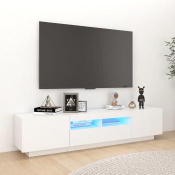 Televisor Stand Luz Diurna Noche 180×35×40 cm