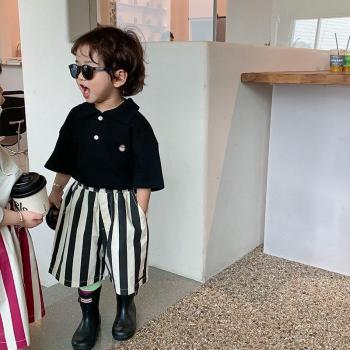 Pantalon pour enfants, rayé, mi-long, avec grande poche, jambes larges, prévente 2022, modèle 2117B