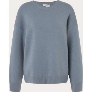 Vince Extra Small Harbor Wool Cashmere Drop Shoulder Crewneck Sweater
