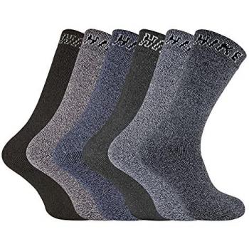 SoleComfort 6-Pair Summer Breathable Hiking Socks