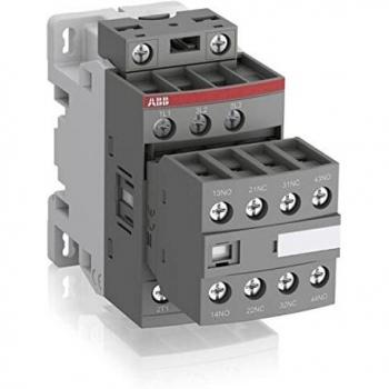 Contactor ABB 1SBL13, 3 polos, 25 A, 5 NA/2 NC, bobina 100-250 V ac, 5,5 kW