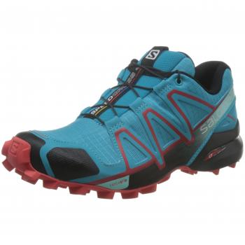 Salomon Women's Speedcross 4 Trail Running Shoes, Blue Jay/Black