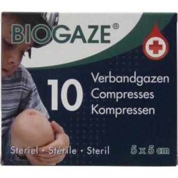 BIOGAZE® Compresses 5 x cm 10 pc(s)