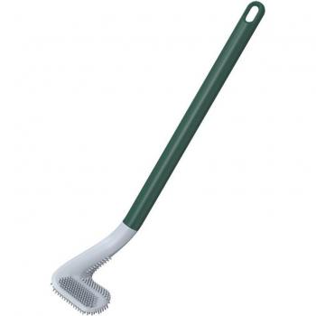 SparkleGuard Silicone Bristle Golf Bathroom Brush