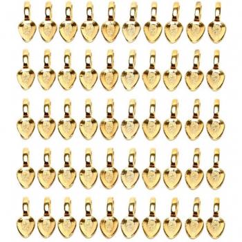 50pcs Flat Pad Charms Connectors for Jewelry 21x8mm
