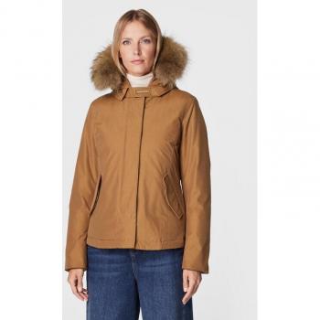 Daunenjacke Arctic Raccoon (Woolrich) – Braun, Regular Fit (CFWWOU0548FRUT0001)