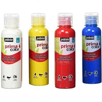 PRIMACOLOR Pack de 4 Flacons de 150 ML